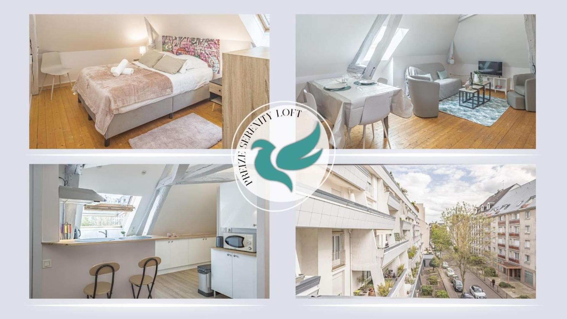 Preize Serenity Loft - Hypercentre - 2 Pers. Troyes Dış mekan fotoğraf